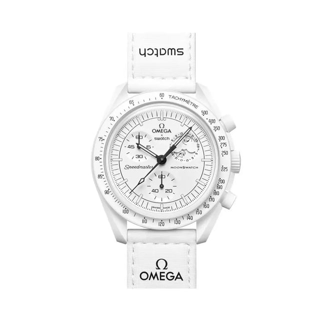 Swatch X Omega Bioceramic Moonswatch SO33W700 Quartz Mission to the Moonphase Full Moon