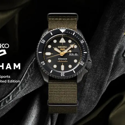 Seiko X Denham SRPL37K1 Limited Edition 2000 PIECES