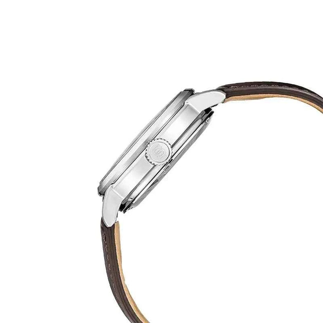 Seiko Presage SPB115J1 Craftsmanship Riki Watanabe Brown Enamel Dial Brown Leather Strap