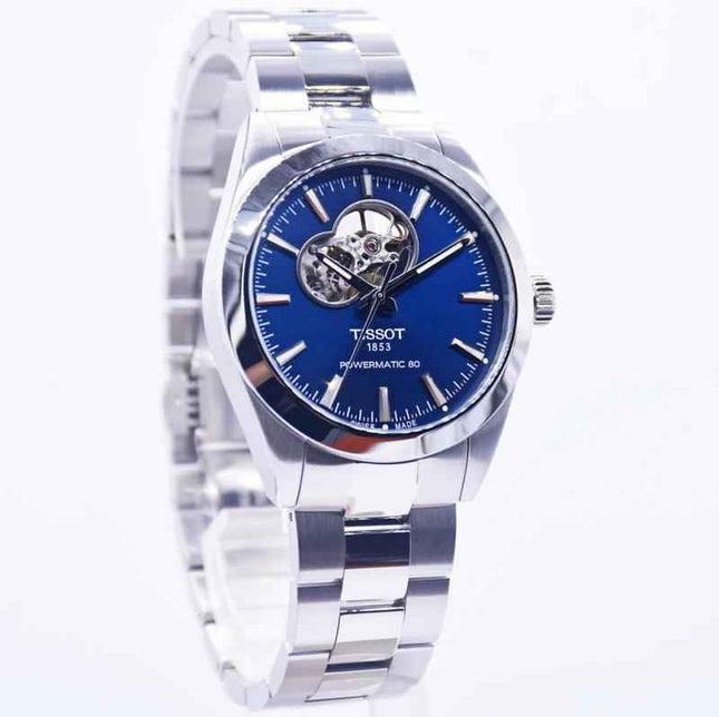 TISSOT GENTLEMAN POWERMATIC 80 OPEN HEART T127.407.11.041.01