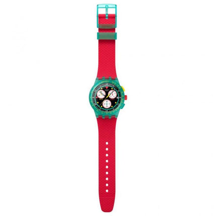 SWATCH SUSG409 NEON EMERALD CHRONO
