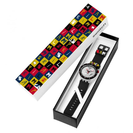 SWATCH SB05K103 THE PILGRIM - TREAD ON IT