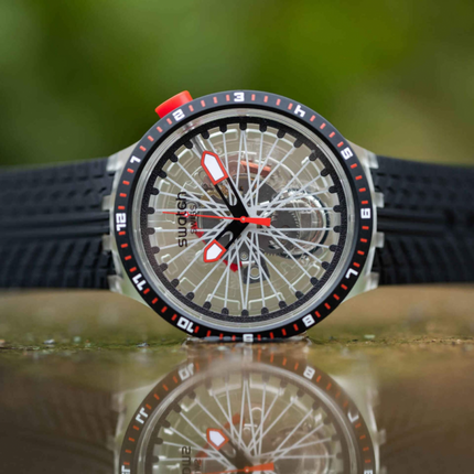 SWATCH SB05K103 THE PILGRIM - TREAD ON IT