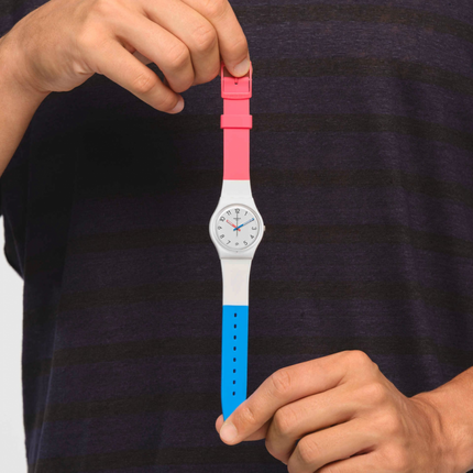 SWATCH SO28W400 GENT IN THE BLOCK