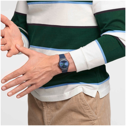 SWATCH SO29N704 BLUE REBEL
