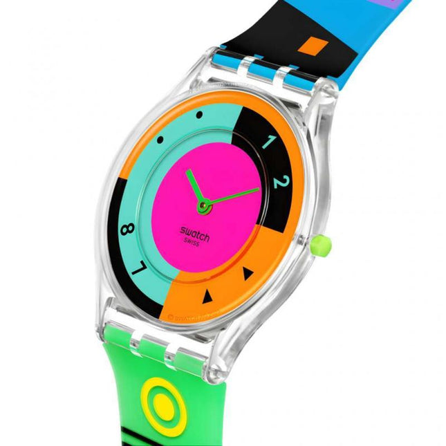 SWATCH SS08K119 NEON HOT RACER