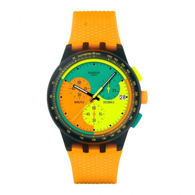 SWATCH SUSB422 NEON SIGNAL FLAG