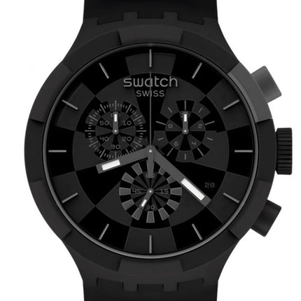 SWATCH SB02B400 CHECKPOINT BLACK