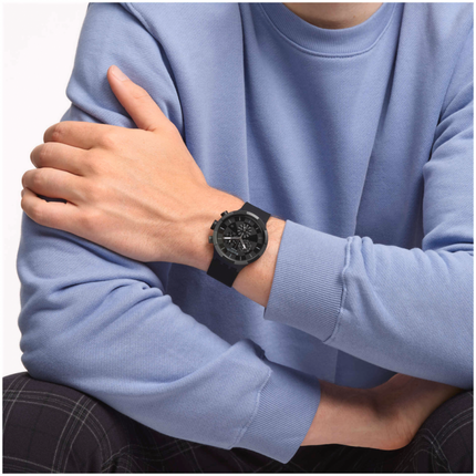 SWATCH SB02B400 CHECKPOINT BLACK