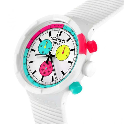 SWATCH SB06W100 THE PURITY OF NEON