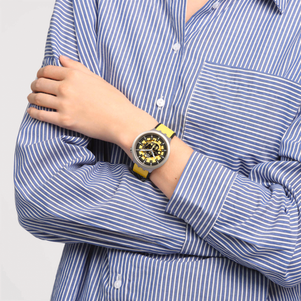 SWATCH SB07S109 BOLDEN YELLOW