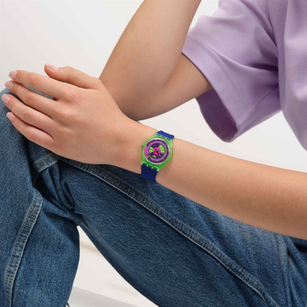 SWATCH SO28G704 NEON SKYCHART