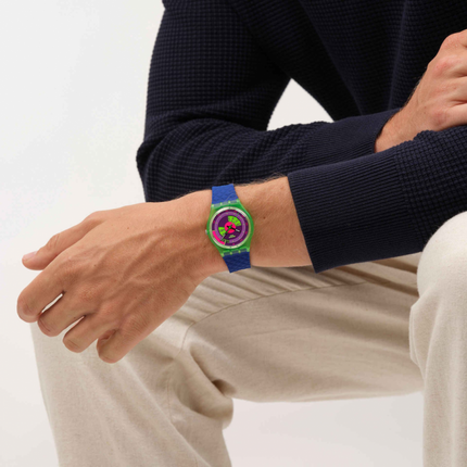 SWATCH SO28G704 NEON SKYCHART
