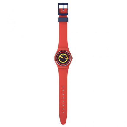 SWATCH SO28R702 CONCENTRIC RED
