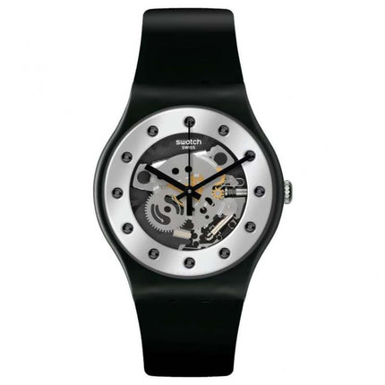 SWATCH SO29B109 SILVER GLAM