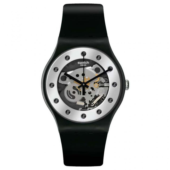 SWATCH SO29B109 SILVER GLAM