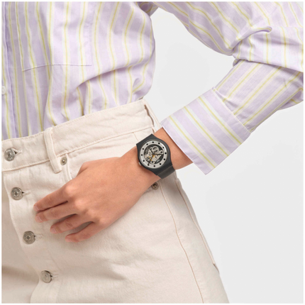 SWATCH SO29B109 SILVER GLAM