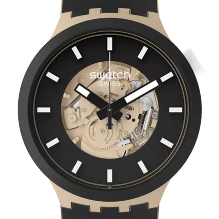 SWATCH SB03C100 TIME FOR TAUPE