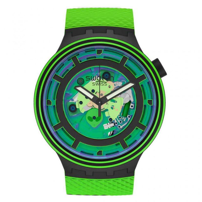 SWATCH SB01B125 COME IN PEACE !