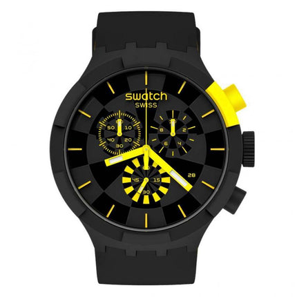 SWATCH SB02B403 CHECKPOINT YELLOW
