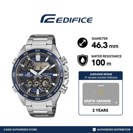 Casio EDIFICE Jam Tangan ERA-130D-2ADF Analog Digital