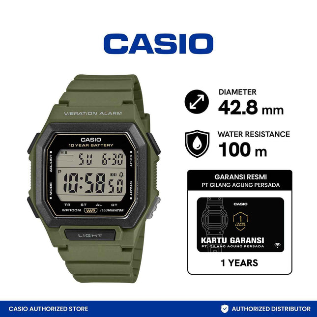 CASIO Jam Tangan W-738H-3AVDF Digital