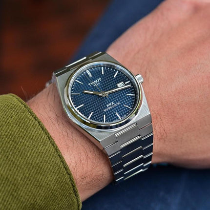 Tissot PRX Powermatic 80 40mm T-Classic T137.407.11.041.00 Blue Dial Stainless Steel Strap