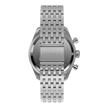 Timex Waterbury TW2V42400 Chronograph Dual Tone Dial Stainless Steel Strap