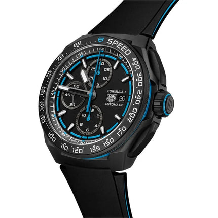 TAG Heuer Formula 1 CBZ2084.FT8097 Automatic Chronograph Black Dial Black Rubber Strap