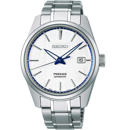 Seiko Presage SPB277J1 Sharp Edge Zero Halliburton Automatic Stainless Steel Strap LIMITED EDITION