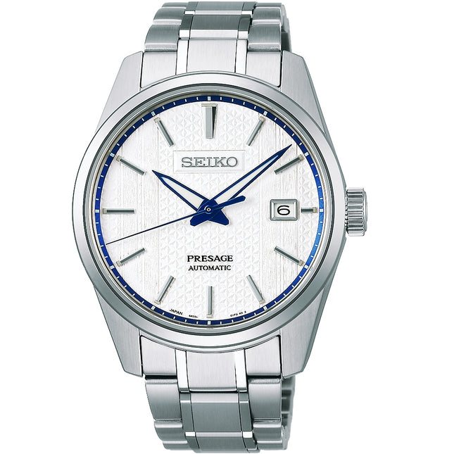 Seiko Presage SPB277J1 Sharp Edge Zero Halliburton Automatic Stainless Steel Strap LIMITED EDITION