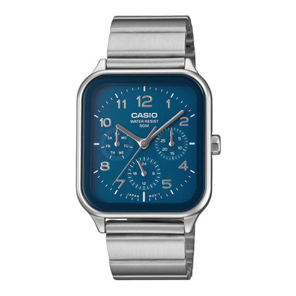 Casio General MTP-M306D-2AVDF Men Blue Dial Stainless Steel Band
