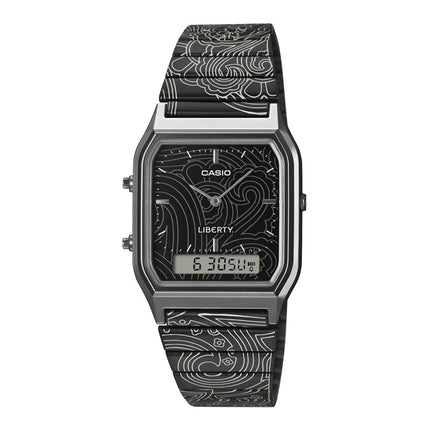 Casio General AQ-230EBLT-1ADR Vintage Liberty Collaboration Model Stainless Steel Band