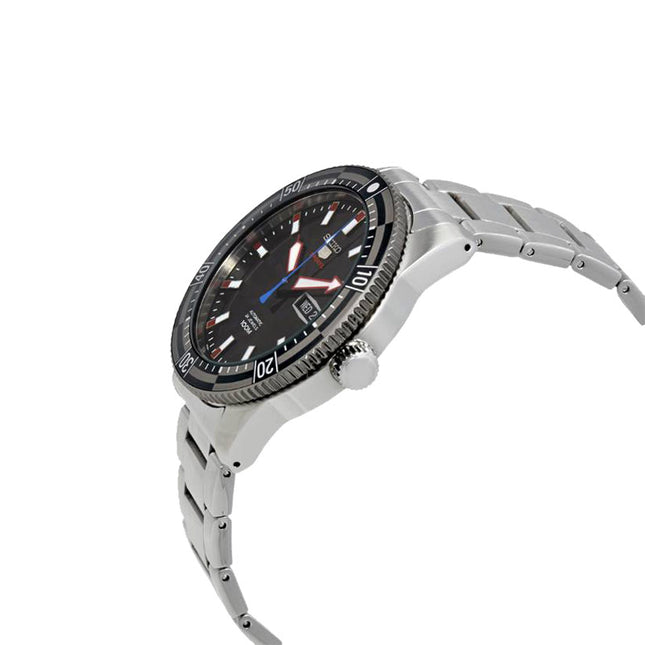 Seiko 5 Sports SRP735K1 Black Dial Stainless Steel Strap