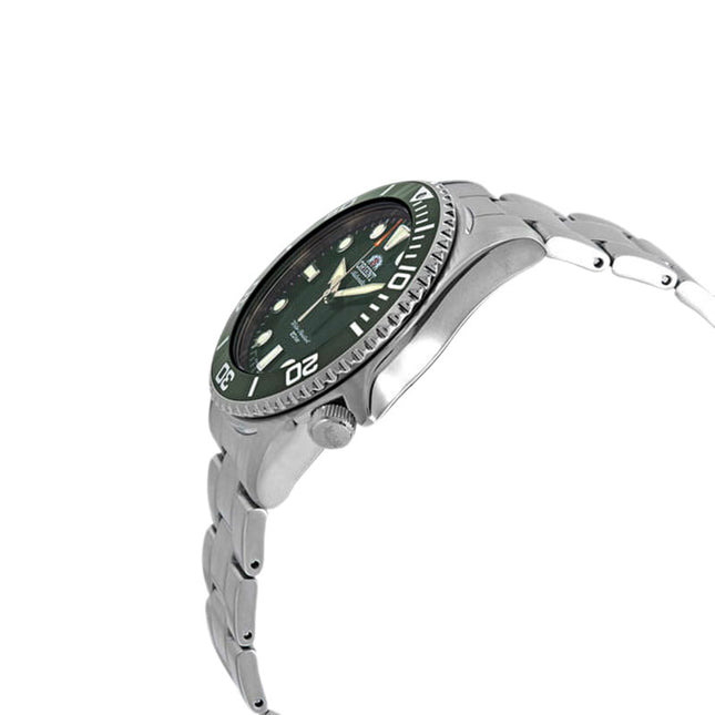 Orient Sports RA-AC0K02E Automatic Green Dial Stainless Steel Strap