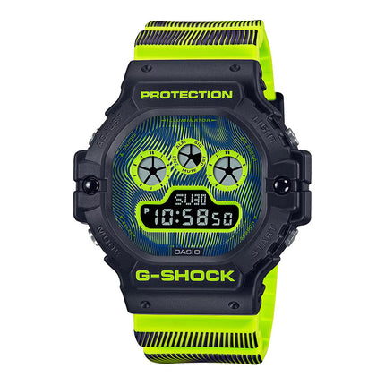 Casio G-Shock DW-5900TD-9DR Time Distortion Series Digital Dial Printed Resin Band