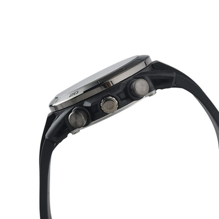 Casio Edifice EQS-960PB-1AVUDF Sospensione Black Carbon Fiber Dial Black Rubber Band