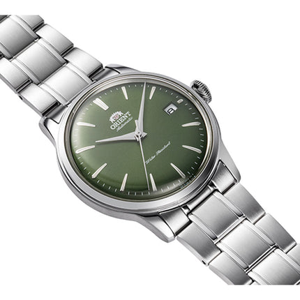 Orient Classic RA-AC0M09E Bambino 38 Automatic Grass Green Dial Metal Strap