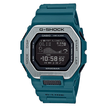 Casio G-Shock G-Lide GBX-100-2DR Men Black Digital Dial Tosca Resin Band