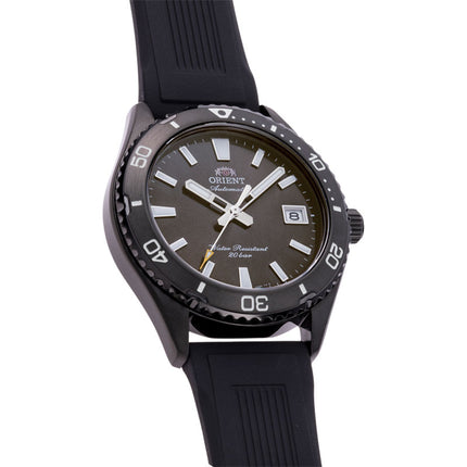 Orient Mako 40 RA-AC0Q10N Automatic Men Black Dial Black Rubber Strap