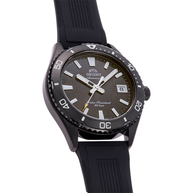 Orient Mako 40 RA-AC0Q10N Automatic Men Black Dial Black Rubber Strap