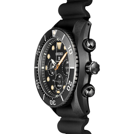 Seiko Prospex SSC761J1 Sumo Ninja Solar Chronograph Black Series Rubber Strap Limited Edition