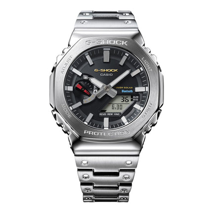 Casio G-Shock GM-B2100SD-1CDR CasiOak Full Metal Digital Analog Dial Stainless Steel Band