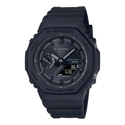 Casio G-Shock Special Color GA-B2100-1A1DR CasiOak Tough Solar Digital Analog Dial Black Resin Band