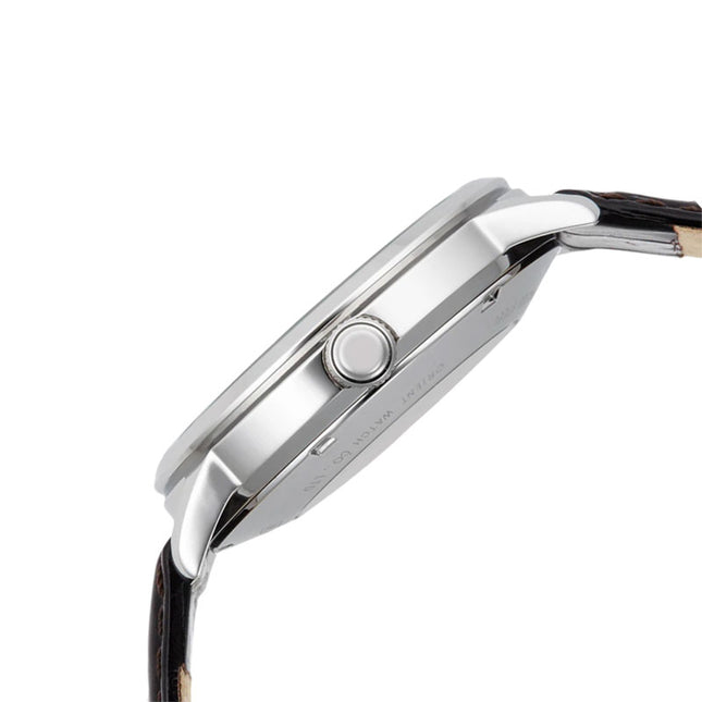 Orient Esteem II TAG02005W Automatic Skeleton Men White Dial Black Leather Strap