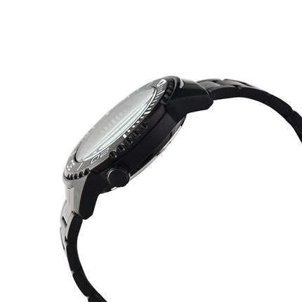Alba Active AG8M01X1 Men Black Dial Black Stainless Steel Strap