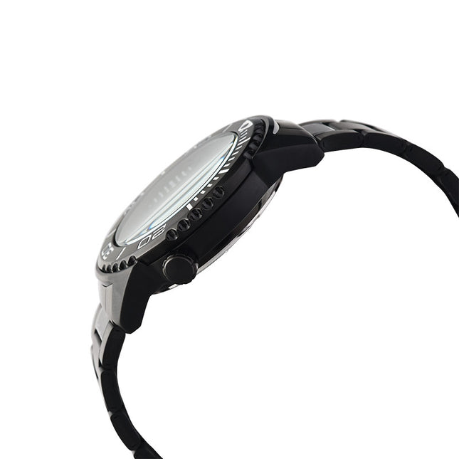Alba Active AG8M01X1 Men Black Dial Black Stainless Steel Strap