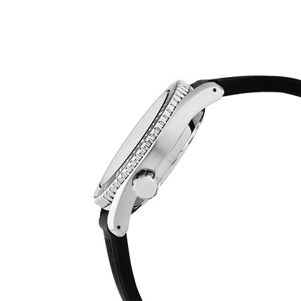 Alba Active AS9P07X1 Men Green Dial Black Rubber Strap