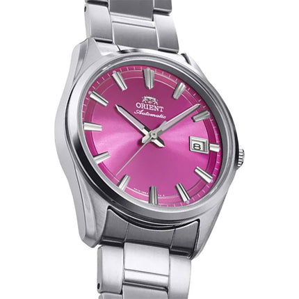 Orient Contemporary RA-AC0R07P Stretto Date Pink Dial Stainless Steel Strap Limited Edition