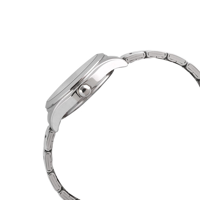 Alba Fashion AH7EK7X1 Ladies Light Pink MOP Dial Stainless Steel Strap